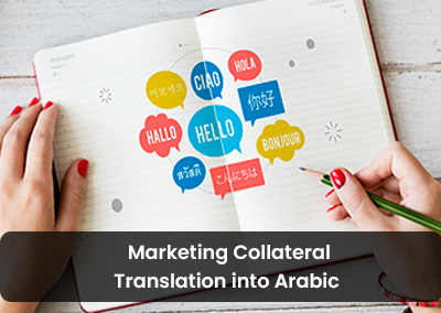 Marketing Collateral – Translation into Arabic