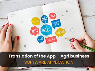 Translation of the App – Agri business