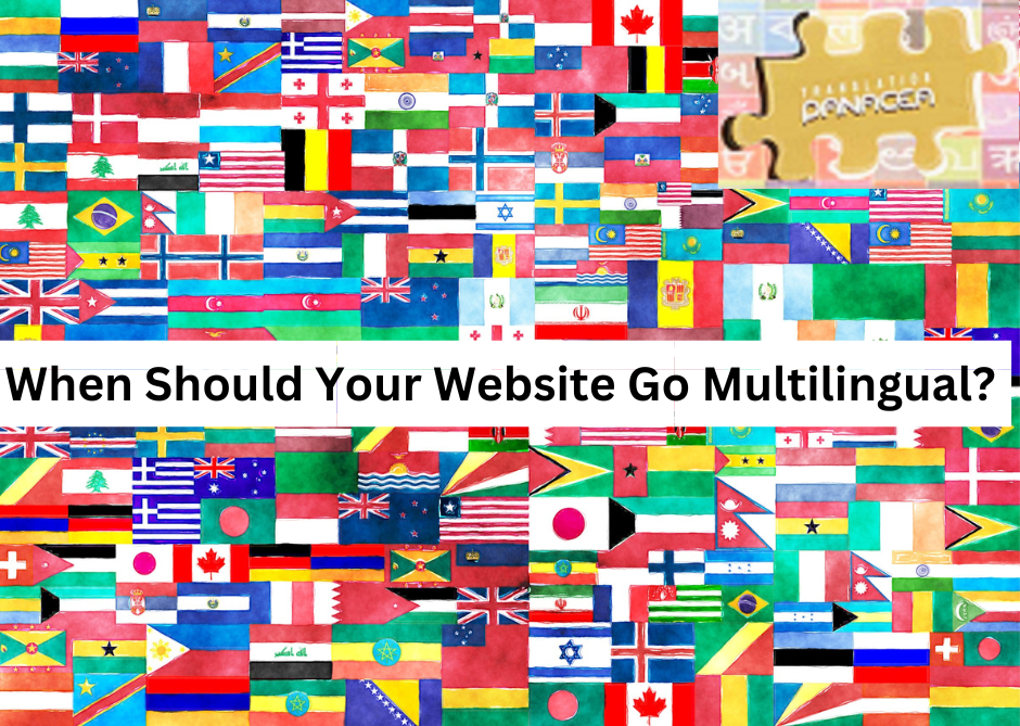 When Should Your Website Go Multilingual? Expanding Horizons for Global Communication